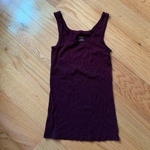Mossimo (M) maroon tank/ cami